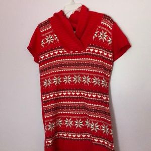 Sweater dress Christmas